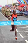 Priscah Jeptoo wins the BUPA Great North Run.